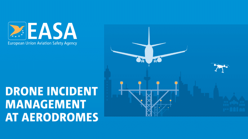 easa linee guida incidenti coi droni negli aeroporti