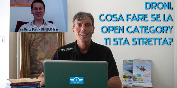 immagine di droni open category