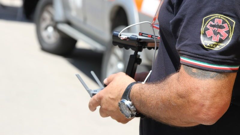droni antiincendio noto sicilia
