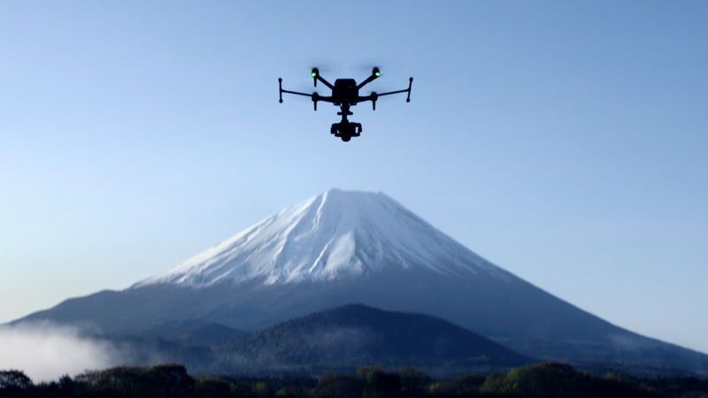 presentazione drone sony airpeak