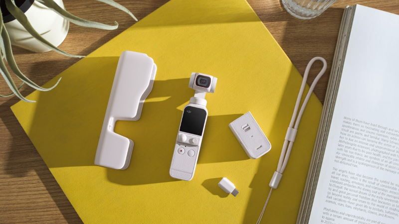 dji pocket 2 white sunset
