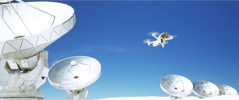 drone parrot anafi ai video 4g 27 km