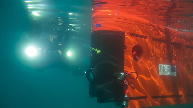 drone sottomarino blucy mare adriatico