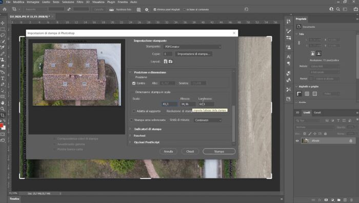 immagine di misure mini2 stampa
