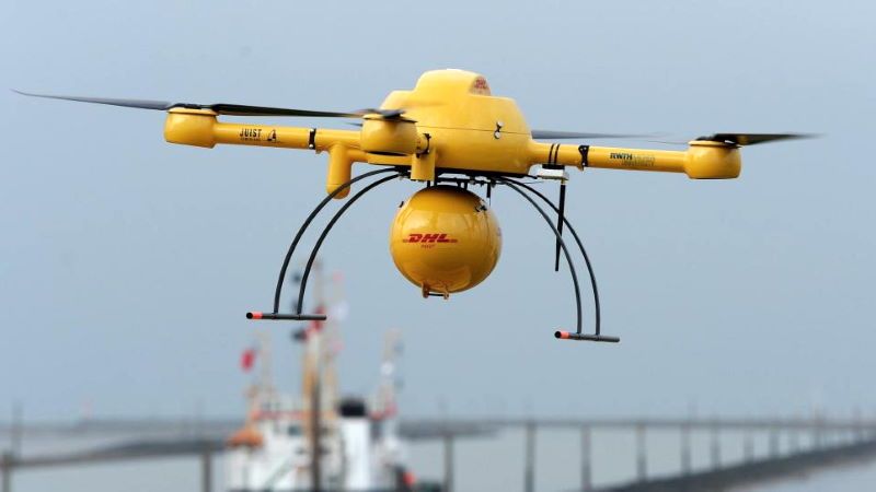 parcelcopter dhl drone delivery fallimento