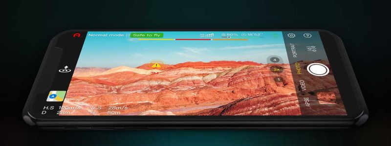 app autel sky interfaccia