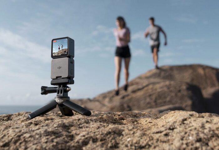 immagine di dji action 2 cavalletto