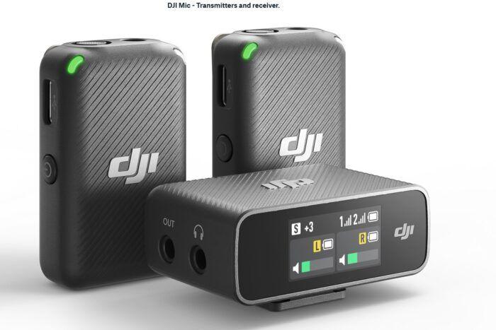 immagine di radio microfoni dji action 2