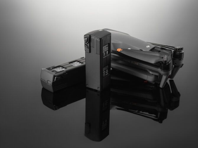 immagine di batteria drone mavic3