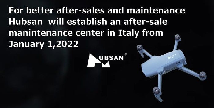 immagine di centro assistenza hubsan italia