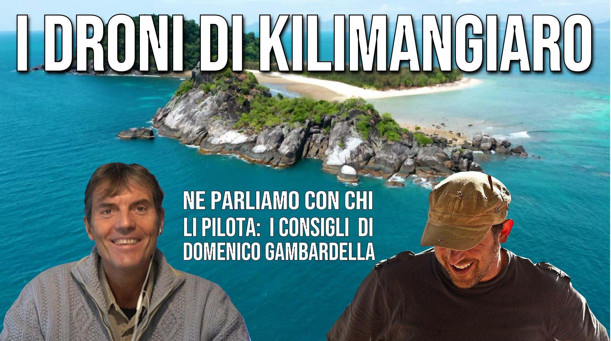immagine di droni kilimangiaro