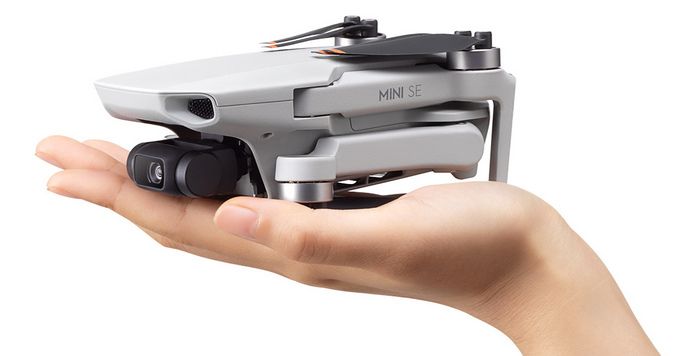 immagine di drone dji mini se