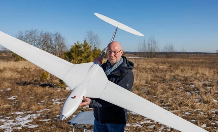 immagine di drone ala fissa the punischer ucraina.