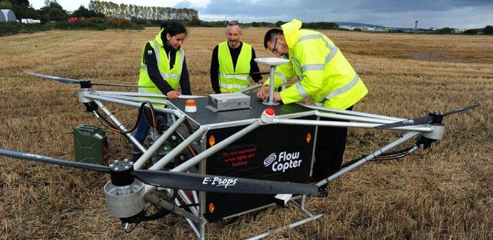 immagine di drone flowcopter