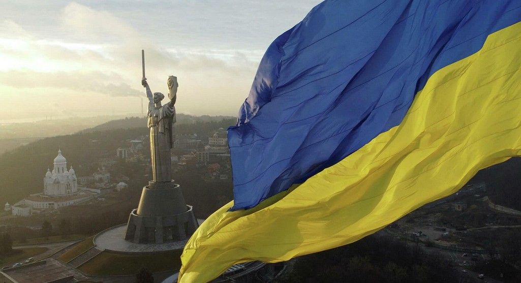 immagine di foto aerea drone in ucraina