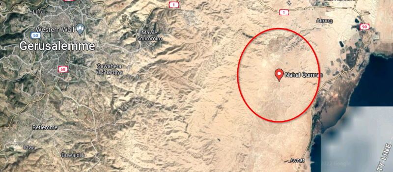 la zona di Nahal Og dove si sono smarriti i bambini