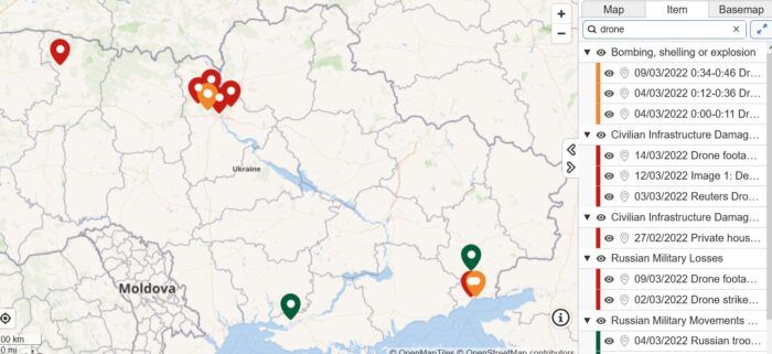 immagine di osint russia ukraine