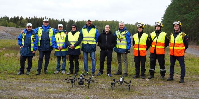 drone enea radiazioni