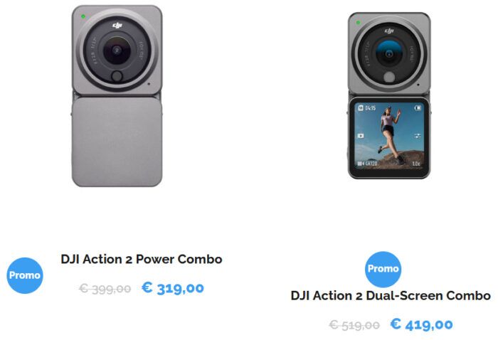 immagine di offerte aprile dji.action cam