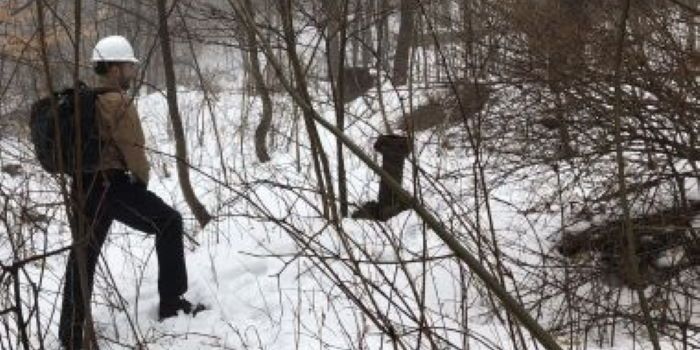 immagine di pozzo di gas abbandonato