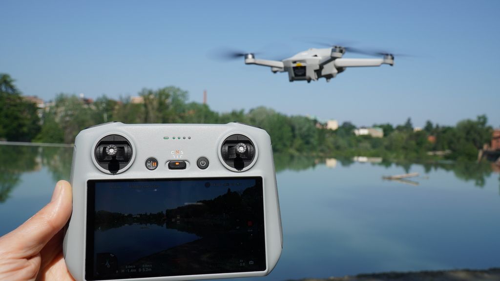 radiocomando dji rc e drone mini 3
