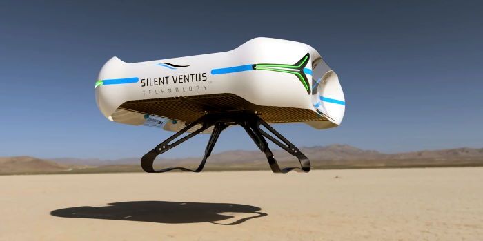 drone senza eliche silenzioso propulsione ionica