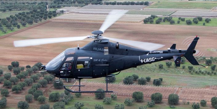immagine di uas in volo a grottaglie