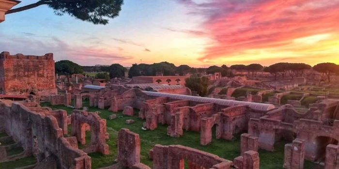 il parco archeologico di ostia antica