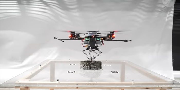 droni costruzioni stampa 3d in volo