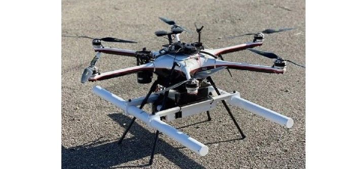 immagine di drone georadar