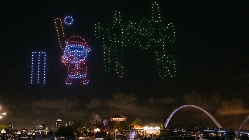 show droni natale perth fail