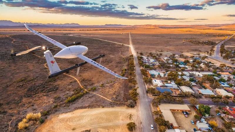 swoop aero network logistica droni più grande del mondo in australia