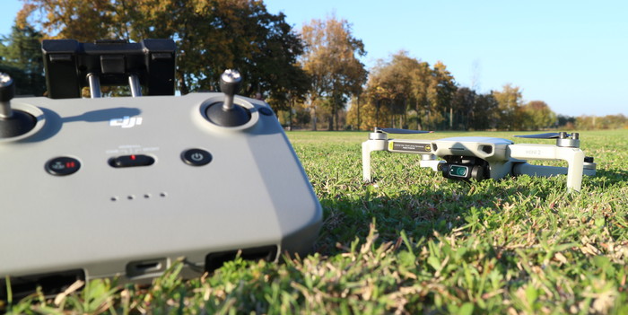 immagine di dji mini scrte terminate