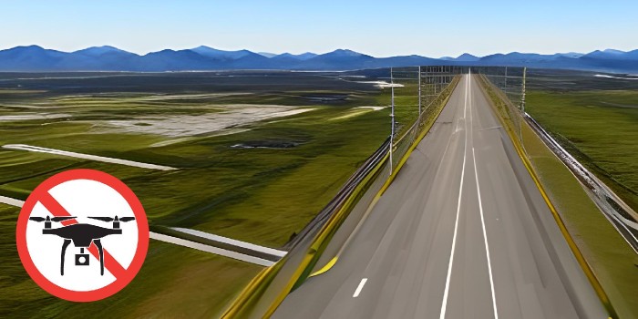 immagine di no drone zone near airport