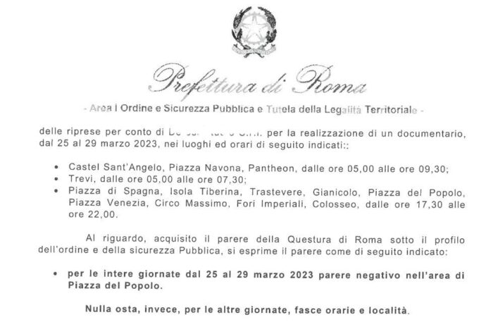 immagine di parere prefettura