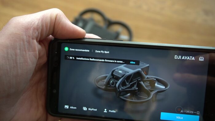 immagine di installazione firmware motion 2