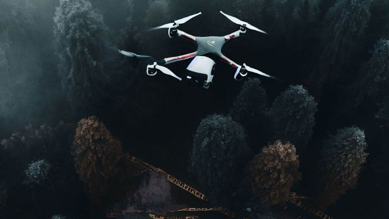 csi drone scova tombe nascoste e corpi sepolti