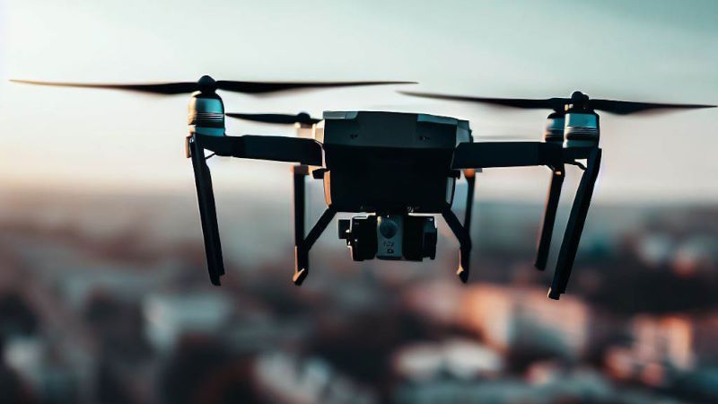 crema un drone per monitorare la città