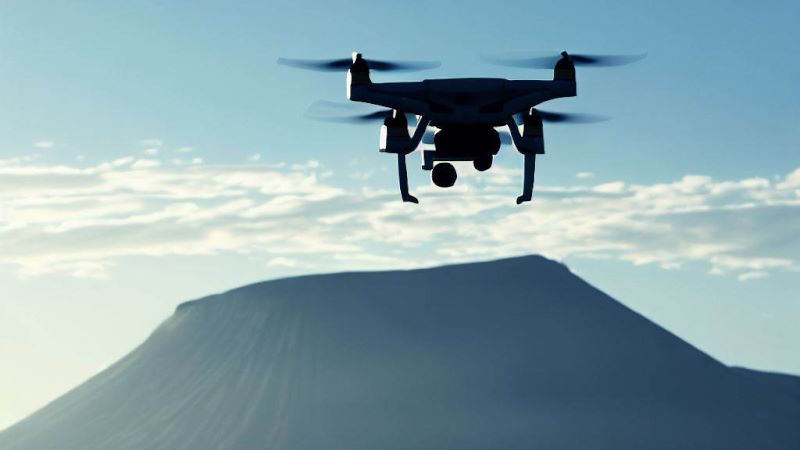 drone test in zone vulcaniche agenzia spaziale europea