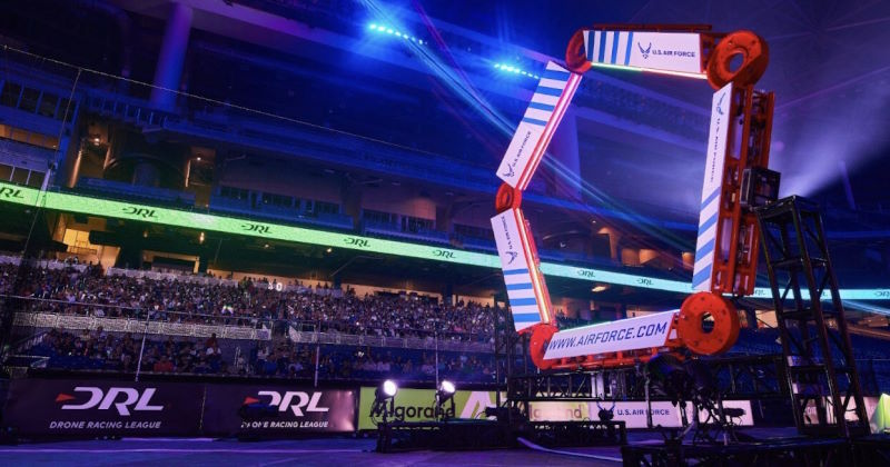 us air force e drone racing league uniscono le forze
