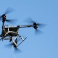 immagine di vtol drone cargo flying basket