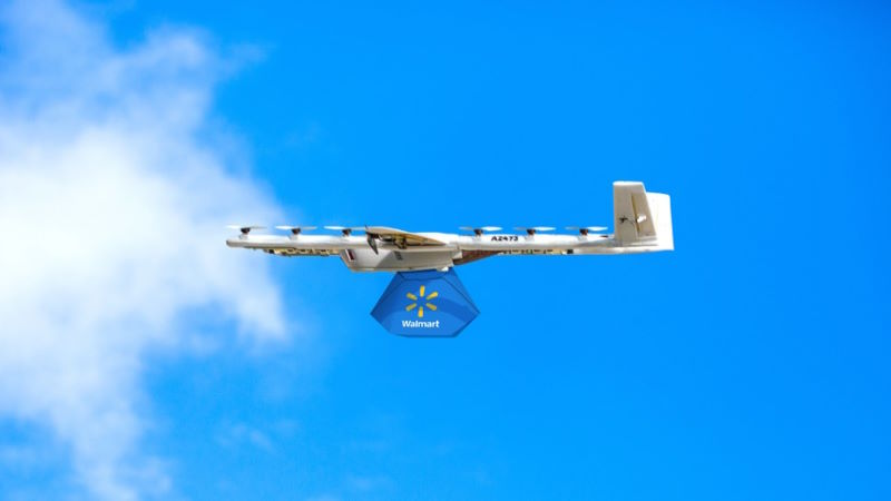 walmart punta sui droni di wing per il delivery