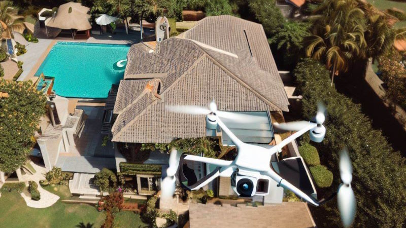 drone può volare su proprietà privata