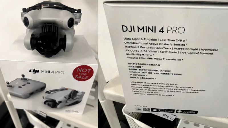 leak caratteristiche tecniche dji mini 4 pro