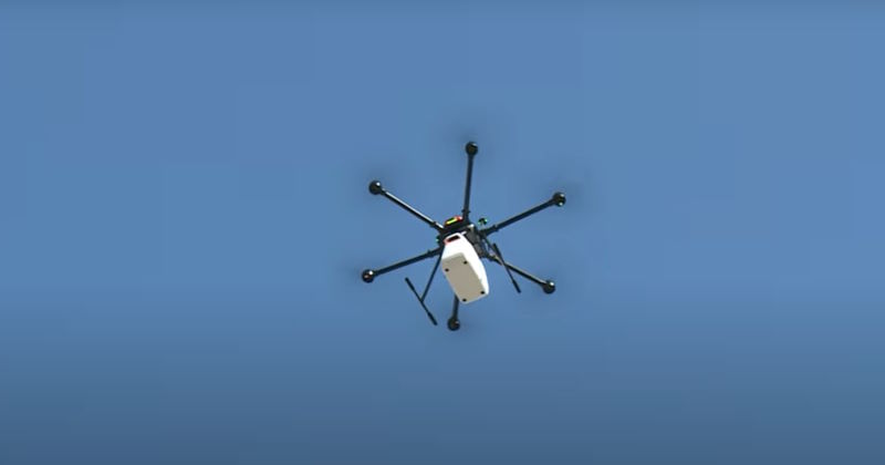 drone abzero trasporto sangue marina di patti eolie