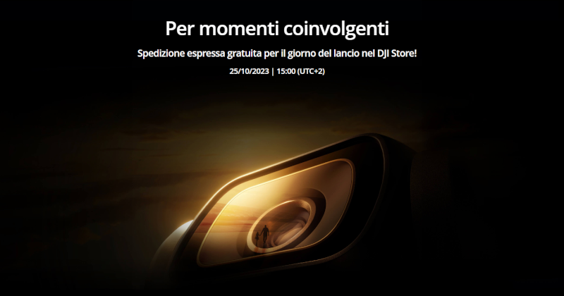 teaser dji per momenti coinvolgenti