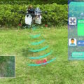 cina droni IA trovano chiavi nel parco e mandano foto su chat di gruppo