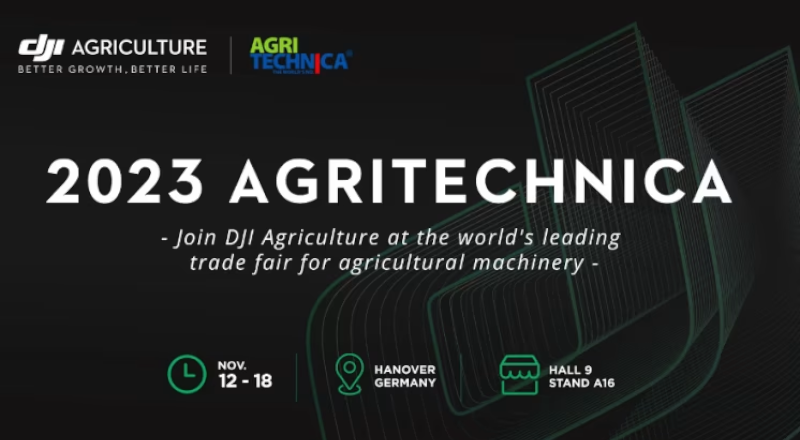dji agriculture ad agritechnica 2023