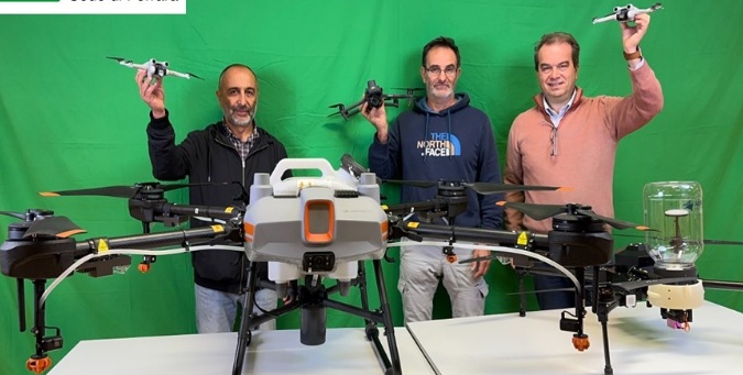 immagine di droni istituto agrario navarro