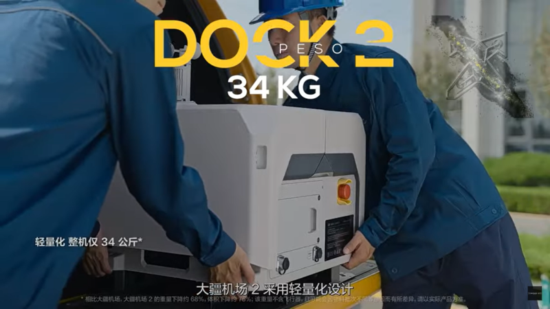 immagine di nuovo dji dock 2 pesa solo 34 kg